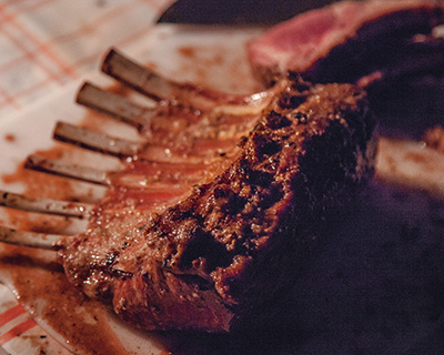Chef preparing premium BBQ catering in Singapore