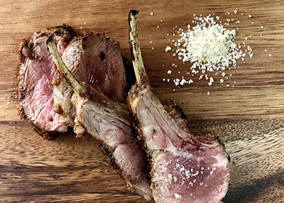Chef-led omakase BBQ menu plated for an intimate home dinner in Singapore.